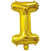 Gold Foil Letter Balloons - I - The Party Room